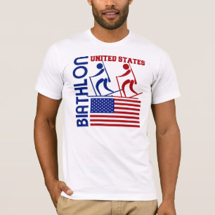 Camiseta Biathlon Estados Unidos