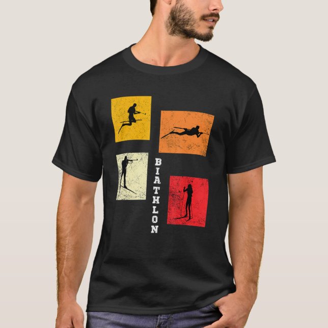Camiseta Biatlón esquí a campo cruzado Biatleta Winter Spo (Anverso)