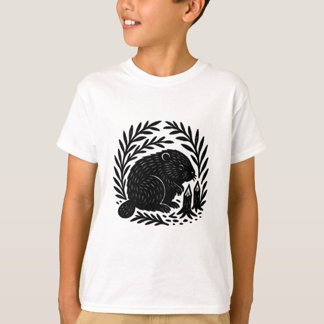 Camiseta Biber/Beaver (Anverso)