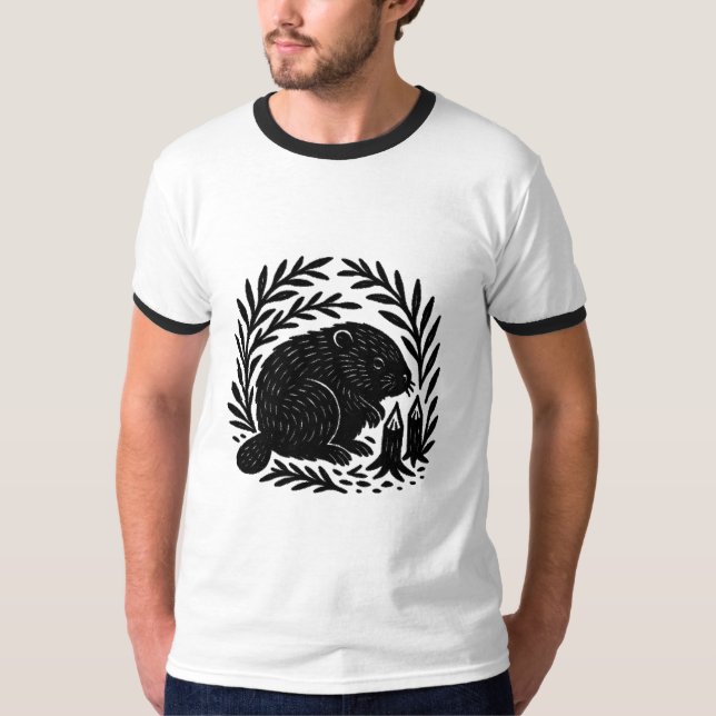 Camiseta Biber/Beaver (Anverso)