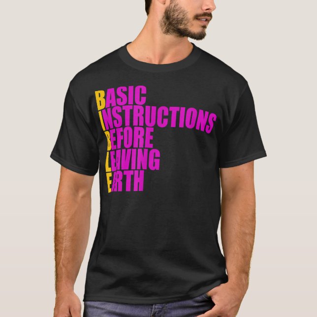 Camiseta Bible Instructions  Scriptures Christian Rapture G (Anverso)