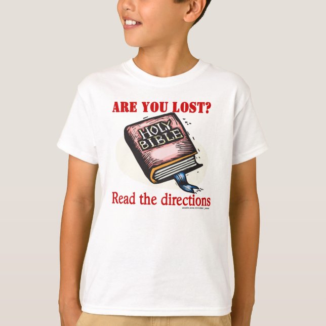 CAMISETA BIBLE ME DA DIRECCIÓN (Anverso)