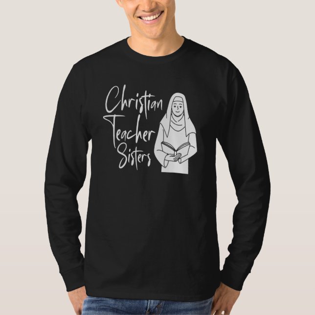 Camiseta Bible Study Nun Christianity   Theology Christian  (Anverso)