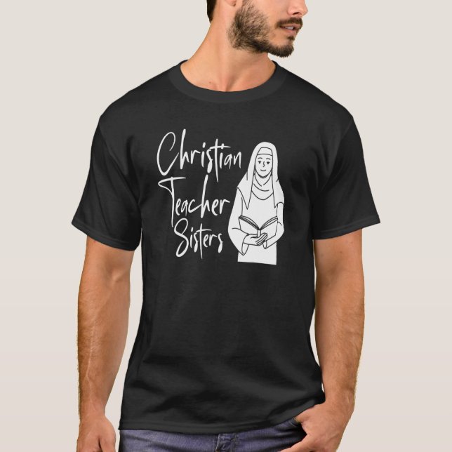 Camiseta Bible Study Nun Christianity   Theology Christian  (Anverso)