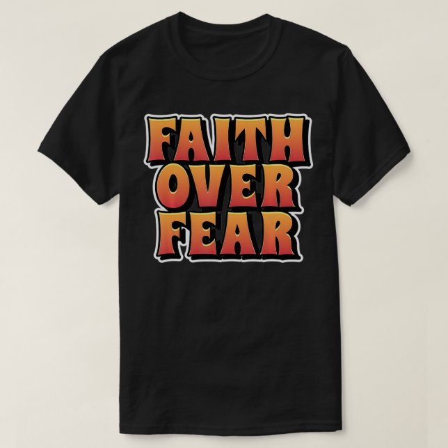 Camiseta Bible Verse Faith Over Faith God  (Diseño del anverso)