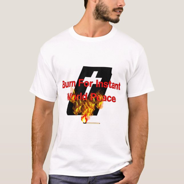 Camiseta Biblia ardiente (Anverso)