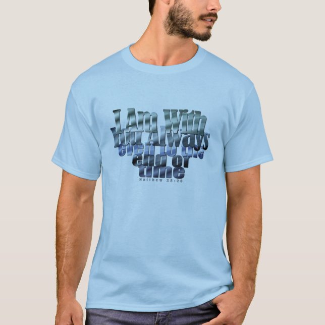 Camiseta Biblia contra Matthew 28:20 (Anverso)