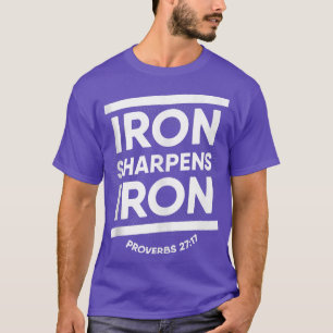 Camiseta Biblia contra proverbios 2717 Tiburones de hierro 