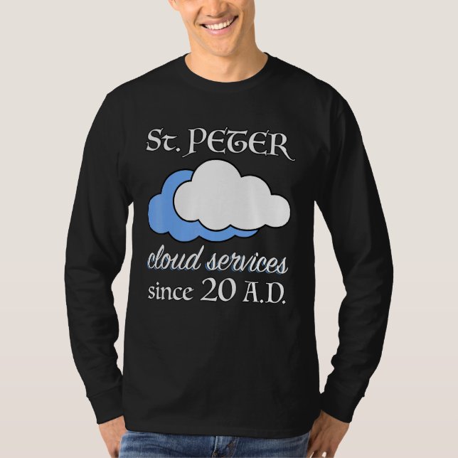 Camiseta Biblia cristiana contra el clima de San Pedro (Anverso)