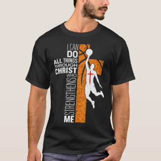 Camiseta Biblia Cristiana de Baloncesto Filipenses 413 Reli