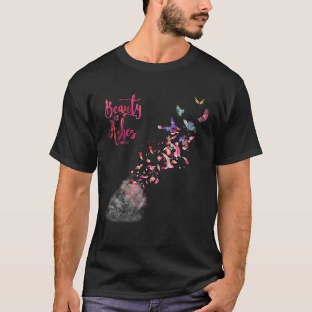 Camiseta Biblia Cristiana Verse Cita Isaiah 613 Belleza Por (Anverso)
