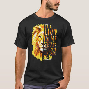 Camiseta Biblia Cristiana Verse Hombres Padre León De Judá 