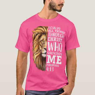 Camiseta Biblia Cristiana Verse Sayings Religioso Su León J