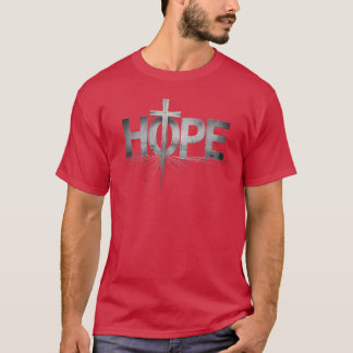 Camiseta Biblia de diseño cristiano Fe Esperanza para hombr