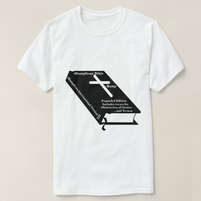 Camiseta Biblia de Rumplican (Diseño del anverso)