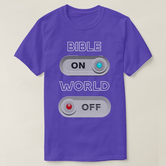 Camiseta Biblia En El Mundo Libre (Diseño del anverso)