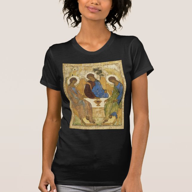 Camiseta Biblia icónica de Abraham de los ángeles de la (Anverso)