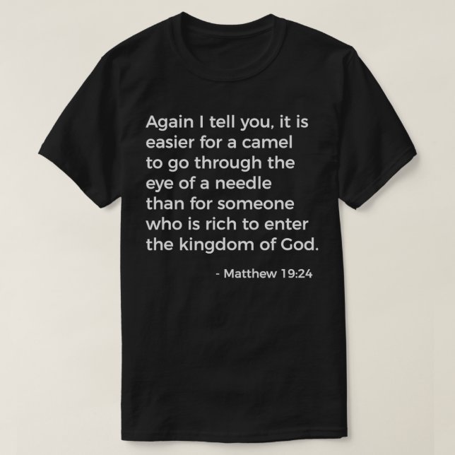 Camiseta Biblia Inspiradora progresiva Jesús 1 (Diseño del anverso)