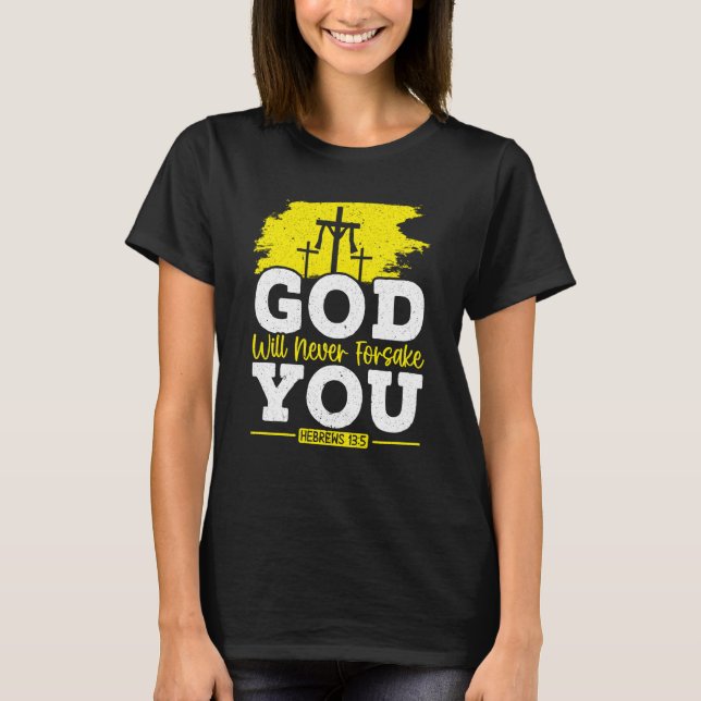 Camiseta Biblia Jesucristo Pastor Religioso (Anverso)