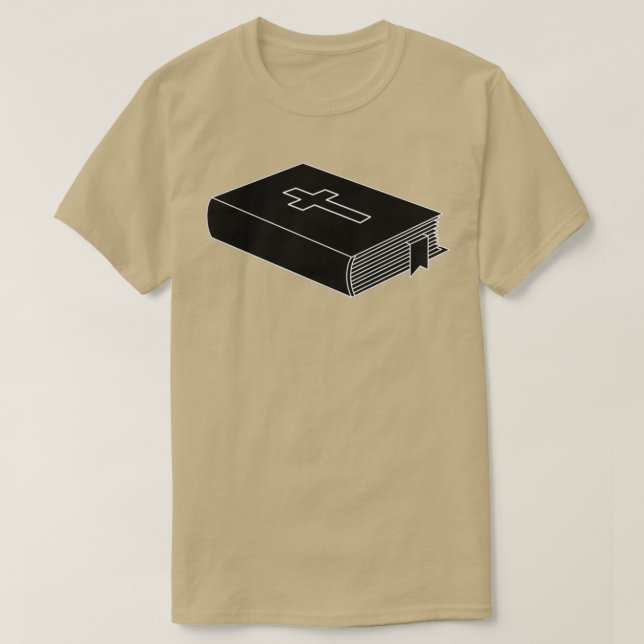 Camiseta biblia negra (Diseño del anverso)
