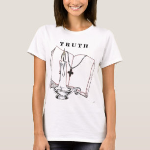 Camiseta Biblia que dibuja T R U T H