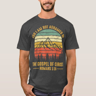 Camiseta Biblia religiosa contra romanos 116 Evangelio Jesú
