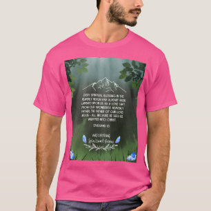 Camiseta Biblia Verse Art - Regalo De Amor De Nuestra Fama 