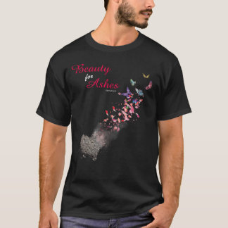 Camiseta Biblia Verse Cita Isaiah 613 Belleza Por Ashes Chr