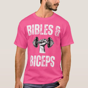 Camiseta Biblias Y Bíceps Barbell Christian Workbe