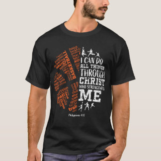 Camiseta Bíblica cristiana de baloncesto versus mujeres hom