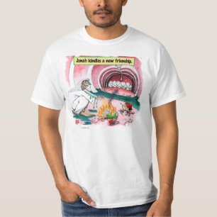 Camiseta bíblica de la ballena de Jonah Pinocchio