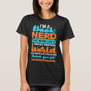 Camiseta Biblio bibliotecario de Bookworm, lector de libros