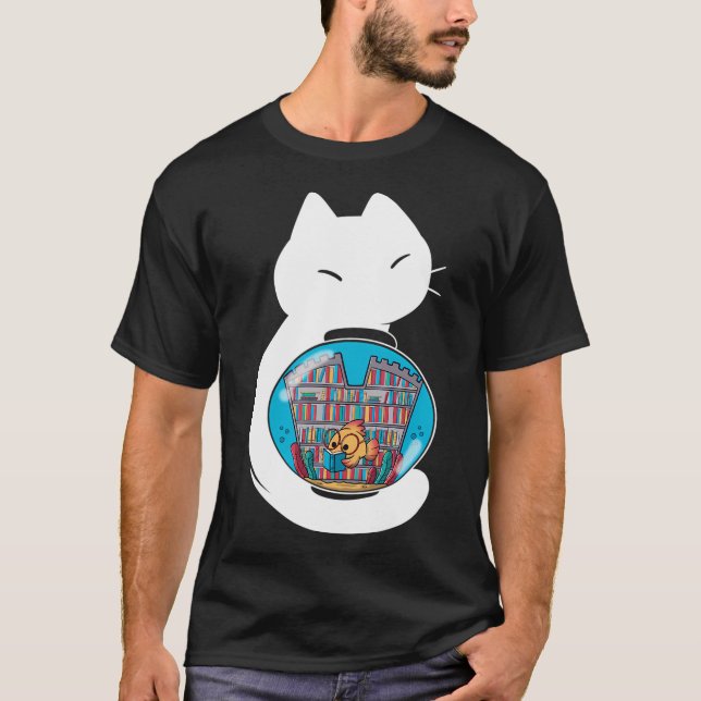 Camiseta Biblioteca Acogedora de Fish (Anverso)