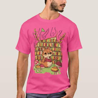 Camiseta Biblioteca Acogedora De Fox