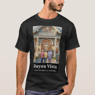 Camiseta Biblioteca Bayou Vista – Colección Southern Psycho