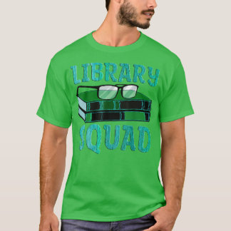 Camiseta Biblioteca Biblioteca Squad Book Lover Leading Clu