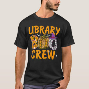 Camiseta Biblioteca Bibliotecaria de Biblioteca Boo Crew Sc
