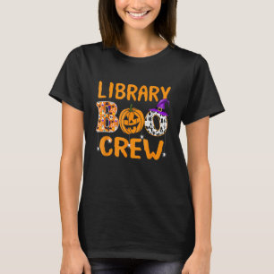 Camiseta Biblioteca Bibliotecaria de Biblioteca Boo Crew Sc
