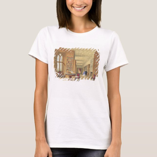 Camiseta Biblioteca, Castillo de Windsor, 1838 (color litho (Anverso)