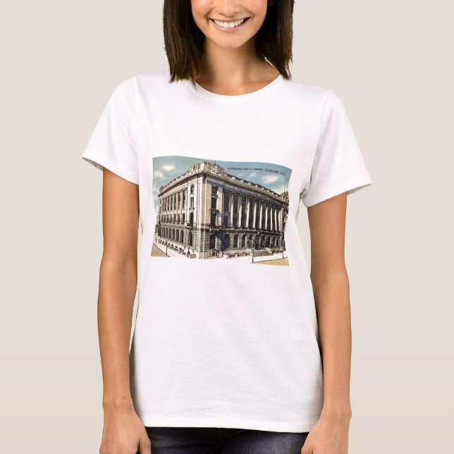 Camiseta Biblioteca, Cleveland, Ohio c1934 (Anverso)