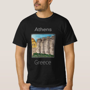 Camiseta Biblioteca de Adrián, Atenas, Grecia