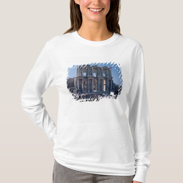 Camiseta Biblioteca de Celsus, construida en el ANUNCIO 135 (Anverso)