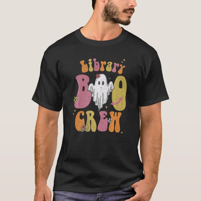 Camiseta biblioteca de citas de libros Bibliotecario de Boo (Anverso)
