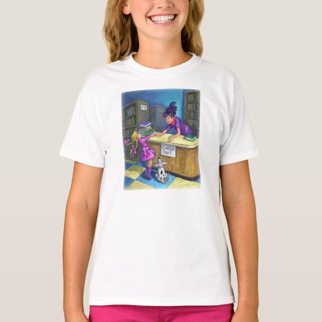 Camiseta Biblioteca de imágenes (Anverso)