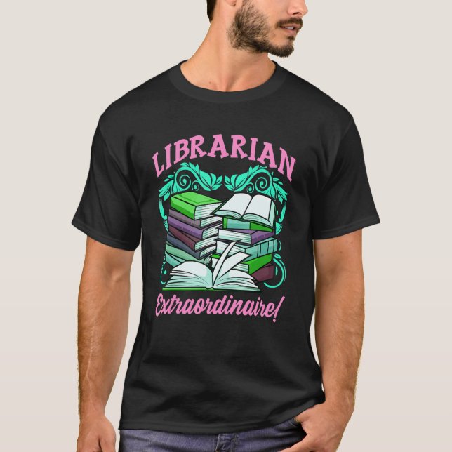 Camiseta Biblioteca de Inspiración Bibliofilia Relacionada  (Anverso)