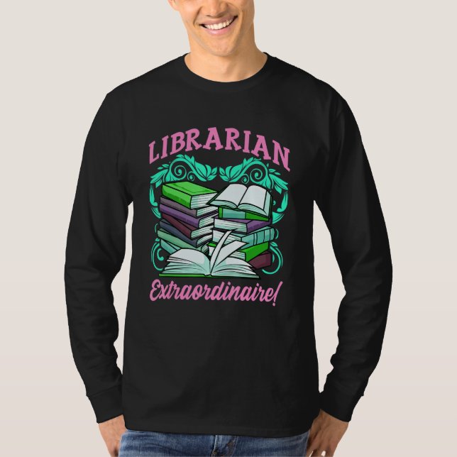 Camiseta Biblioteca de Inspiración Bibliofilia Relacionada  (Anverso)