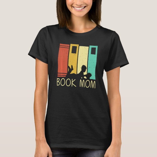 Camiseta Biblioteca de lectores de libros para madres (Anverso)