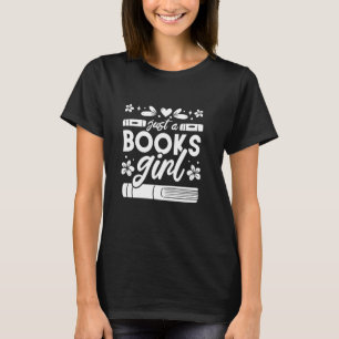 Camiseta Biblioteca de Libros - Literatura Escritora Gusano