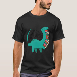 Camiseta Biblioteca de libros Readosaurus Dinosaur