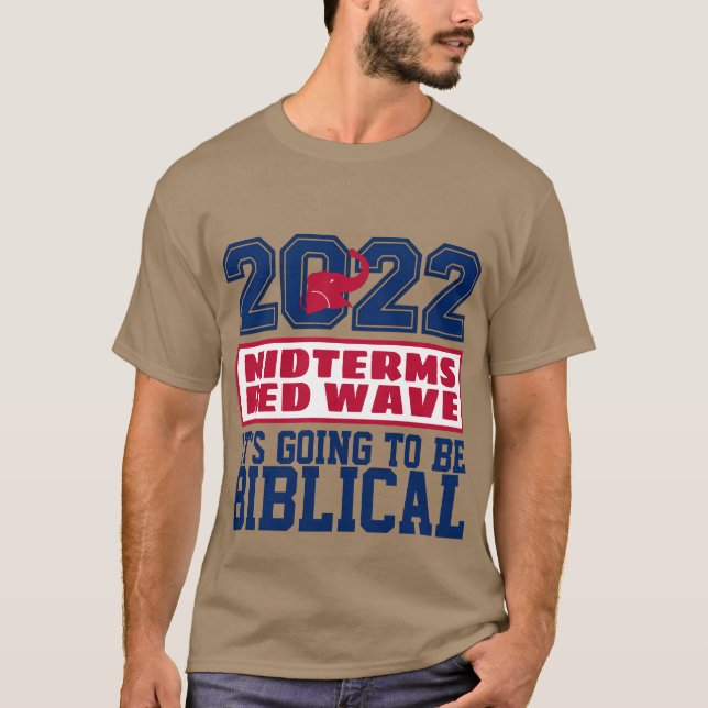 CAMISETA BIBLIOTECA DE OLA ROJA DE MEDIADÉMITES DE 2022 (Anverso)